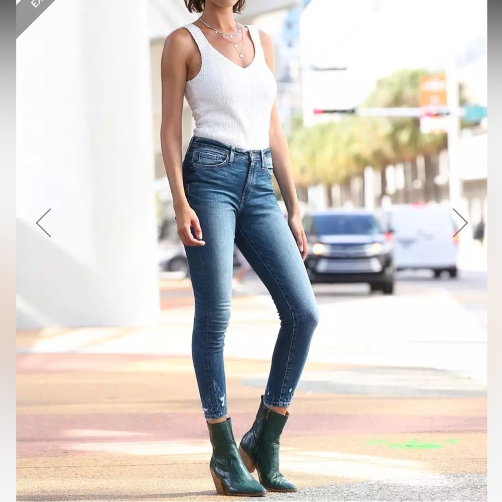 👖 Flying Monkey skinny ankle jeans size 27